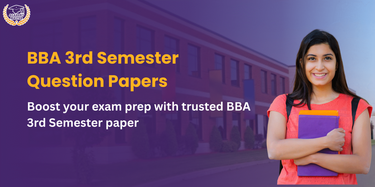 BBA 3rd Semester Question Papers