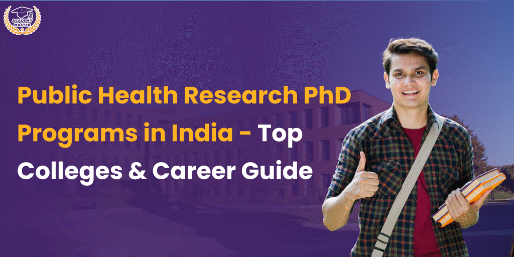 Public health research PhD programs