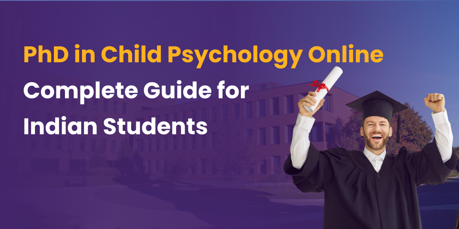 phd in child psychology online​