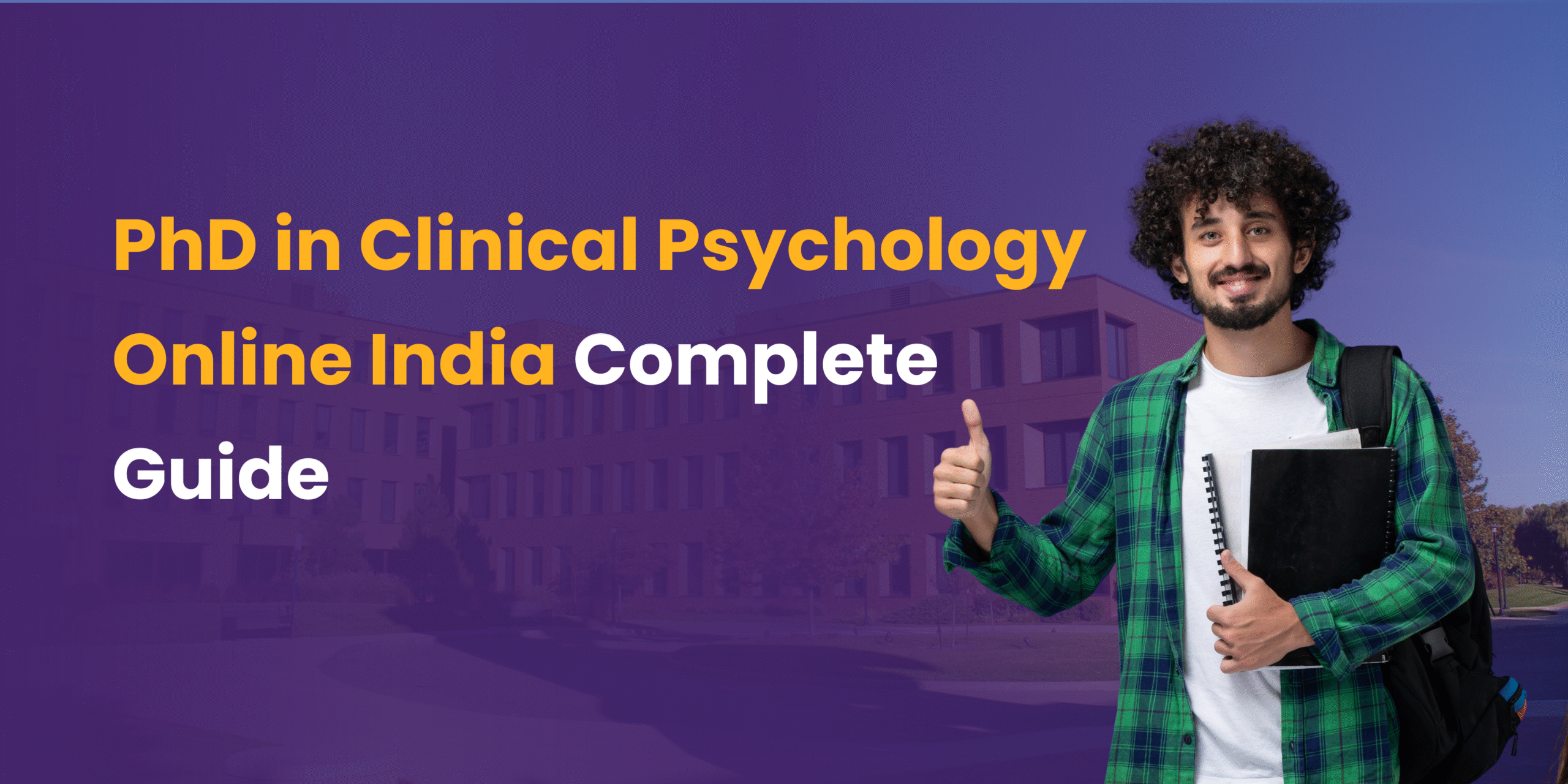 phd in clinical psychology online india