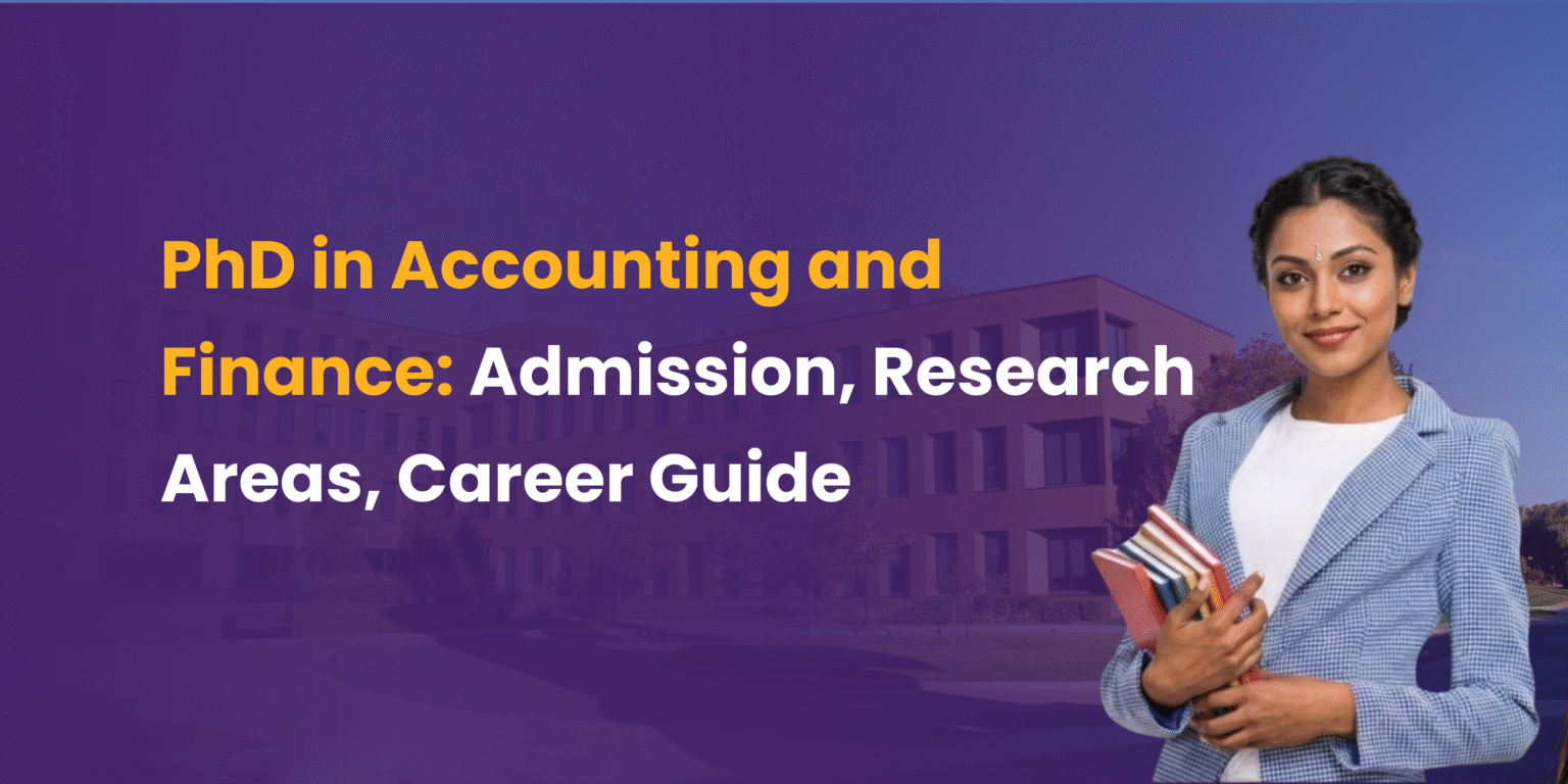 phd in accounting and finance​