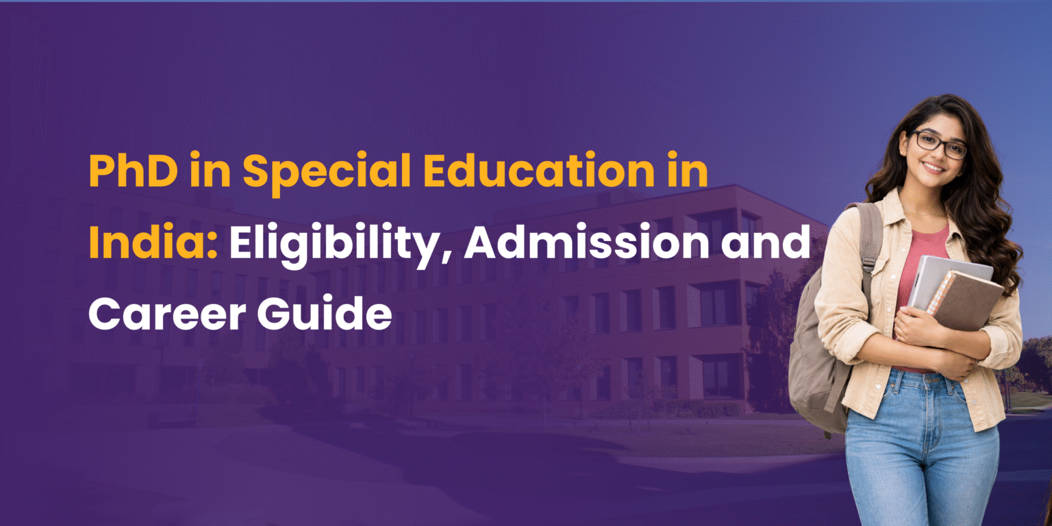 phd in Special Education in India​